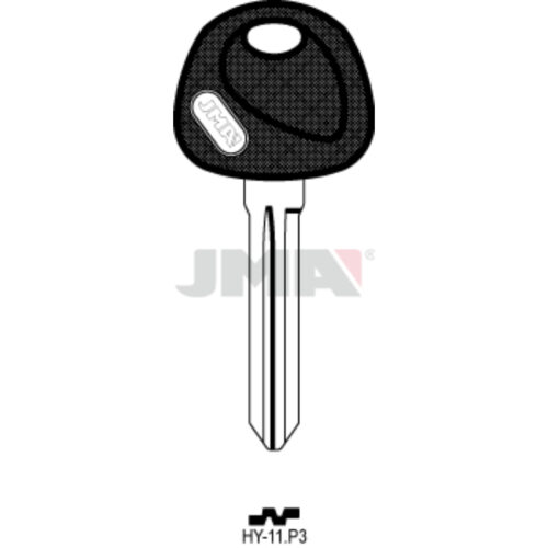 Chei Otel Plastic Negru HY-11.P3